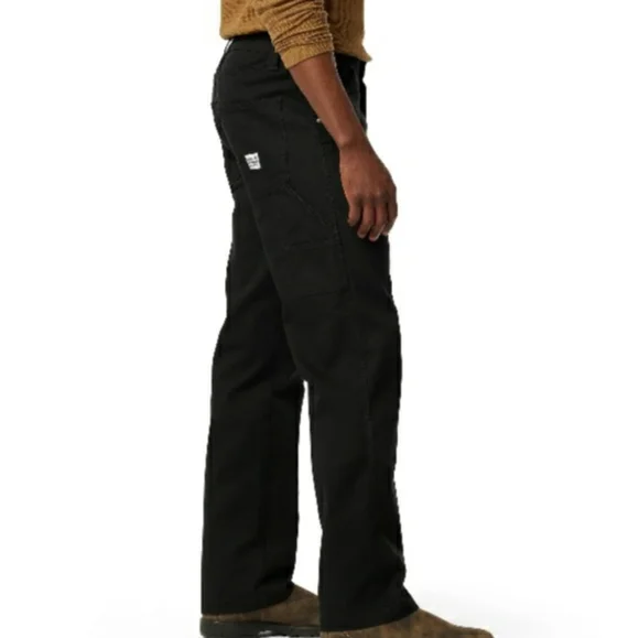 Levi Strauss Signature Carpenter Jeans Mens 40 x 32 Black Denim Hammer Loop NWT - Picture 7 of 9